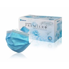 Medicom PREMIER PLUS / ASSURE MASK BALANCE Face Masks - Level 2 - Blue - Earloop - TGA - 1 x  Box 50 – REF GMK203515